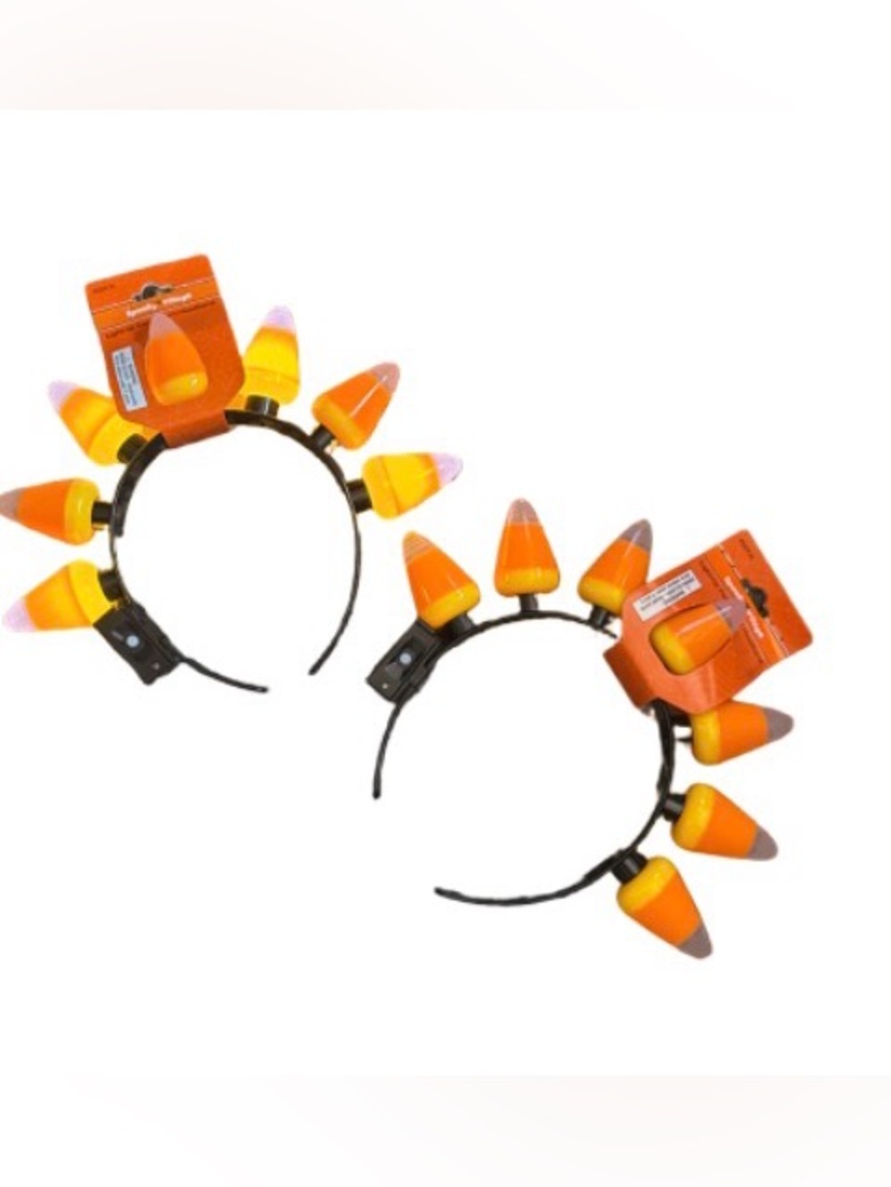 Candy Corn Light-Up Headband - Orange